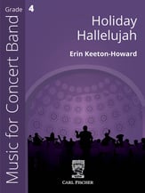 Holiday Hallelujah Concert Band sheet music cover